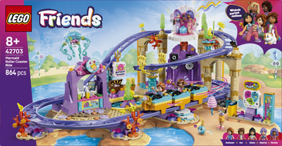 LEGO 42703 Friends Mermaid Roller Coaster Ride Building Toy