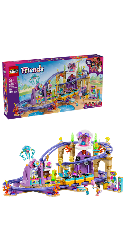 LEGO 42703 Friends Mermaid Roller Coaster Ride Building Toy