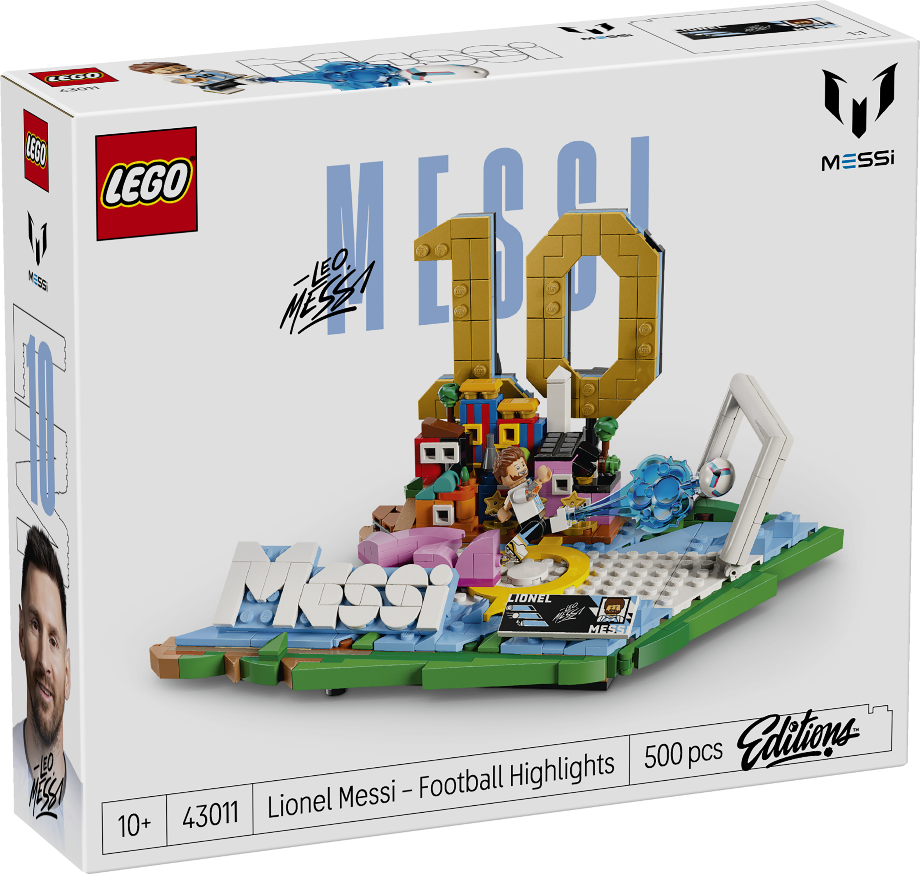 LEGO 43011 Editions Football Lionel Messi – Soccer Highlights