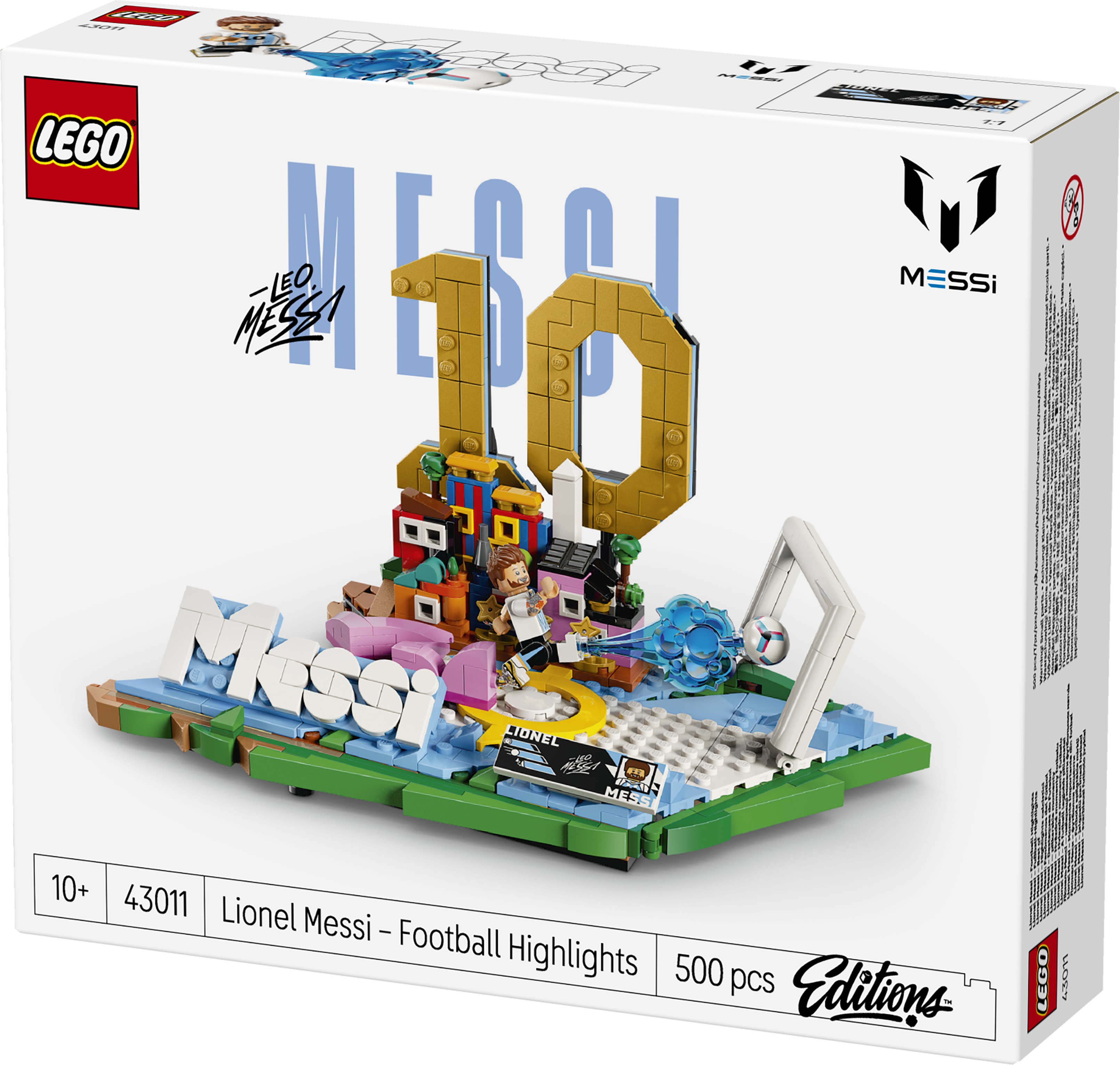 LEGO 43011 Editions Football Lionel Messi – Soccer Highlights
