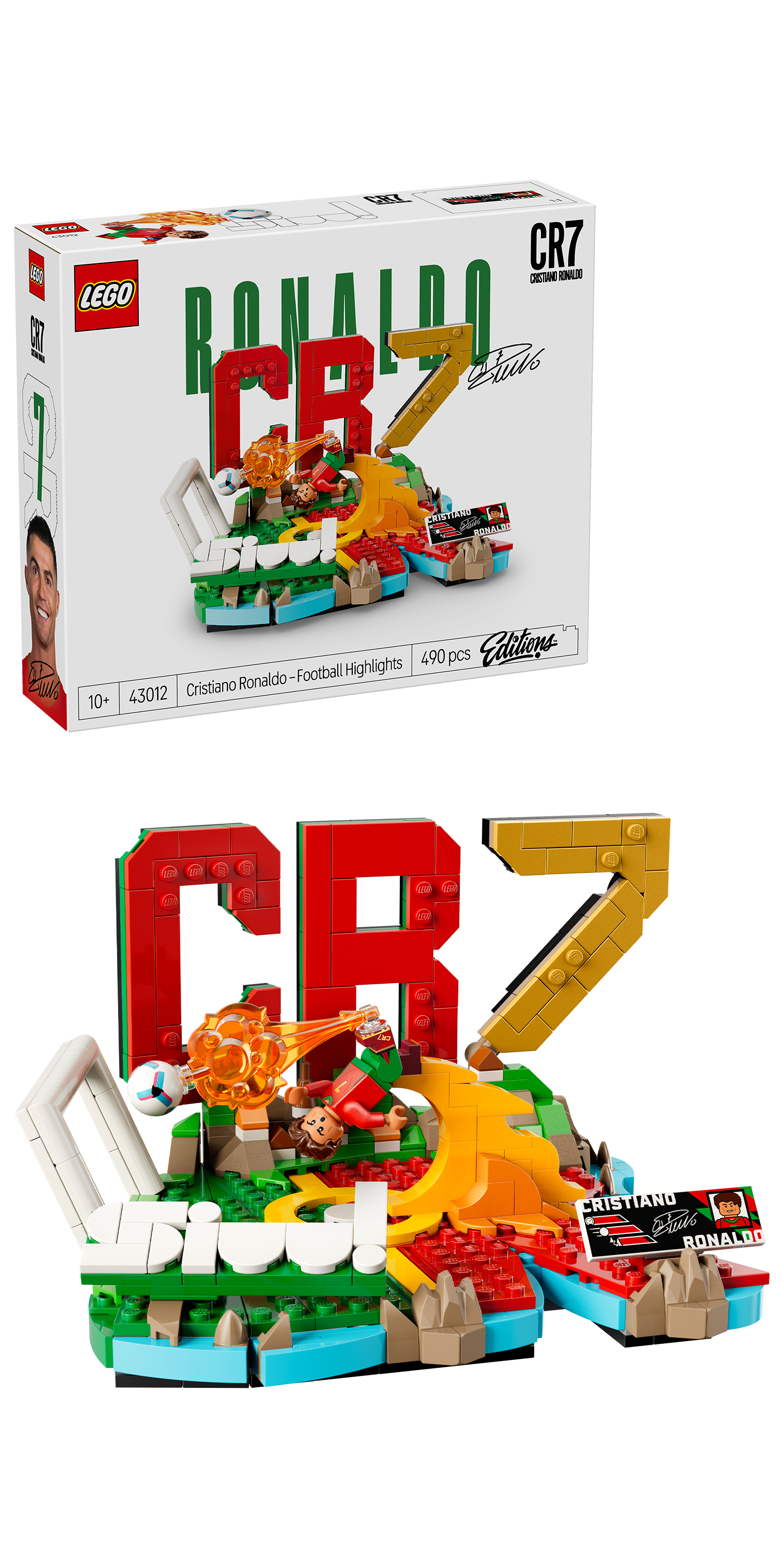 LEGO 43012 Editions Football Cristiano Ronaldo – Soccer Highlights