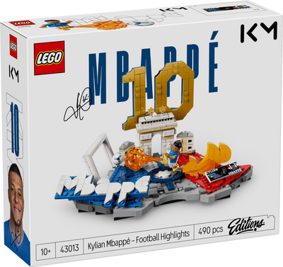 LEGO 43013 Editions Football Kylian Mbappé – Soccer Highlights