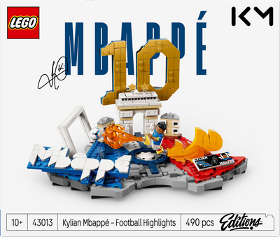 LEGO 43013 Editions Football Kylian Mbappé – Soccer Highlights
