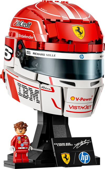 LEGO 43014 Editions Formula 1 Scuderia Ferrari HP Charles Leclerc Helmet