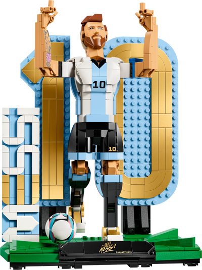 LEGO 43015 Editions Football Lionel Messi – Soccer Legend