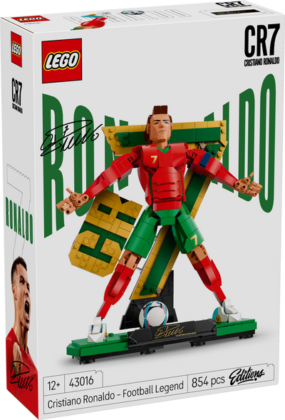 LEGO 43016 Editions Football Cristiano Ronaldo – Soccer Legend