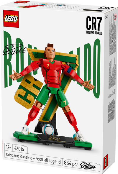 LEGO 43016 Editions Football Cristiano Ronaldo – Soccer Legend