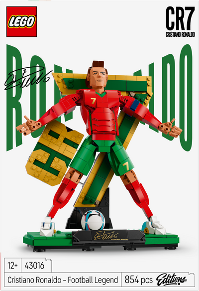 LEGO 43016 Editions Football Cristiano Ronaldo – Soccer Legend