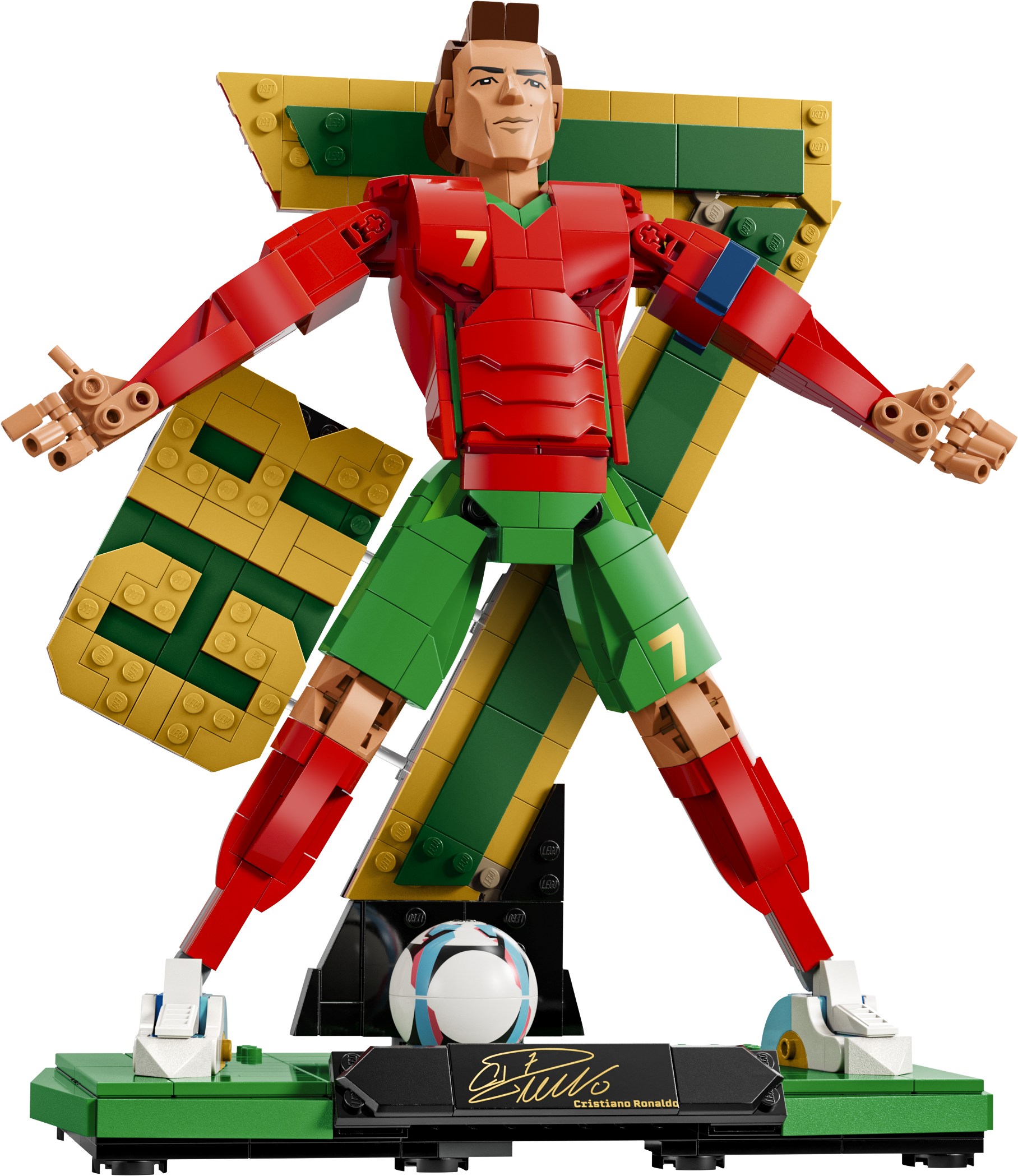 LEGO 43016 Editions Football Cristiano Ronaldo – Soccer Legend