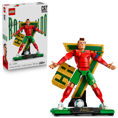 LEGO 43016 Editions Football Cristiano Ronaldo – Soccer Legend