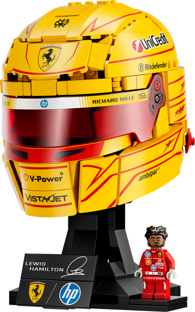 LEGO 43022 Editions Formula 1 Scuderia Ferrari HP Lewis Hamilton Helmet