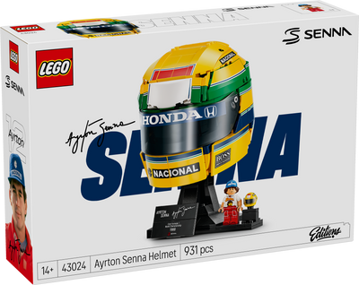 LEGO 43024 Editions Ayrton Senna Helmet Building Set