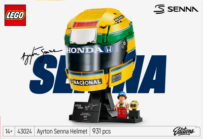 LEGO 43024 Editions Ayrton Senna Helmet Building Set