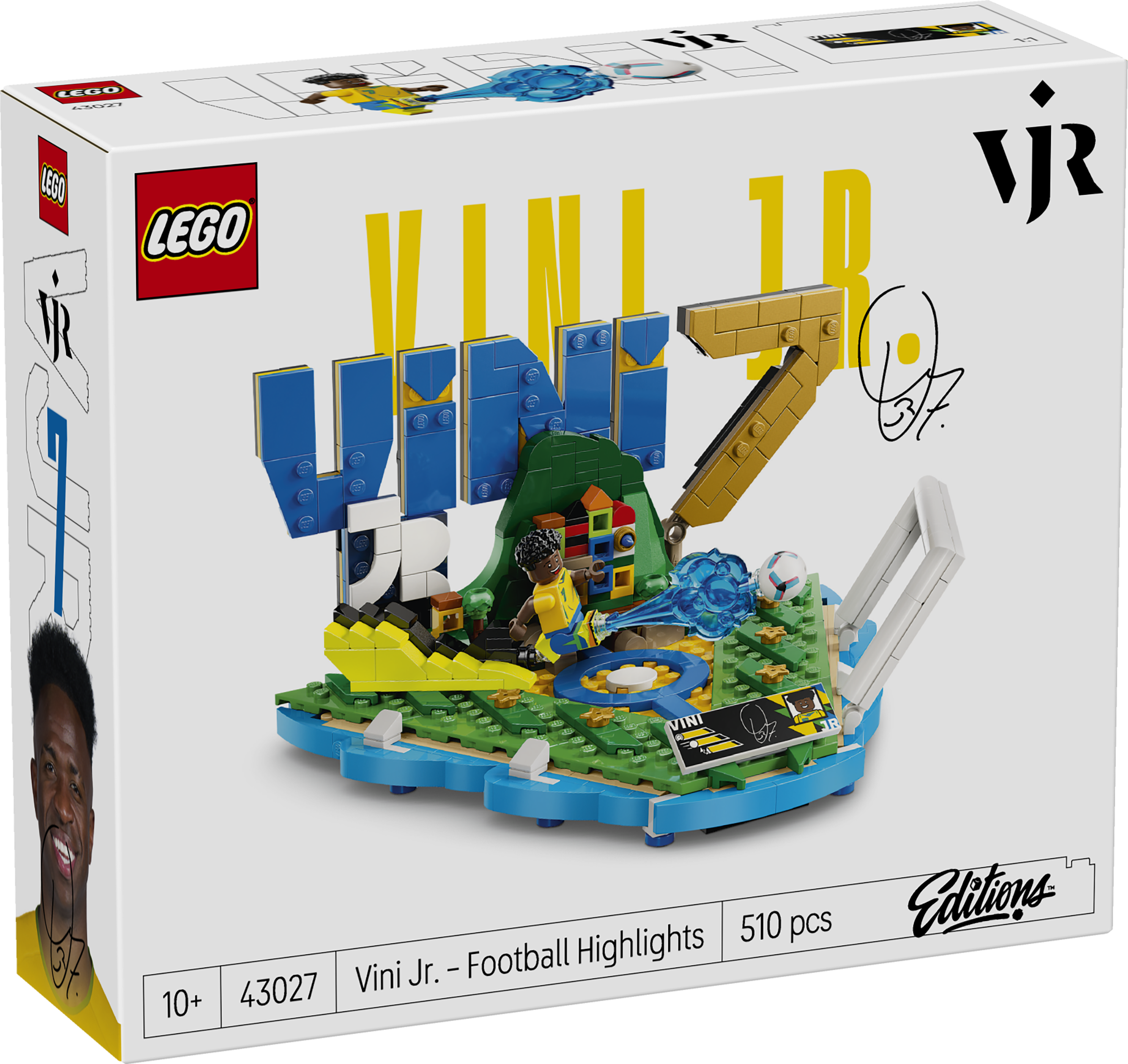 LEGO 43027 Editions Football Vini Jr. – Soccer Highlights