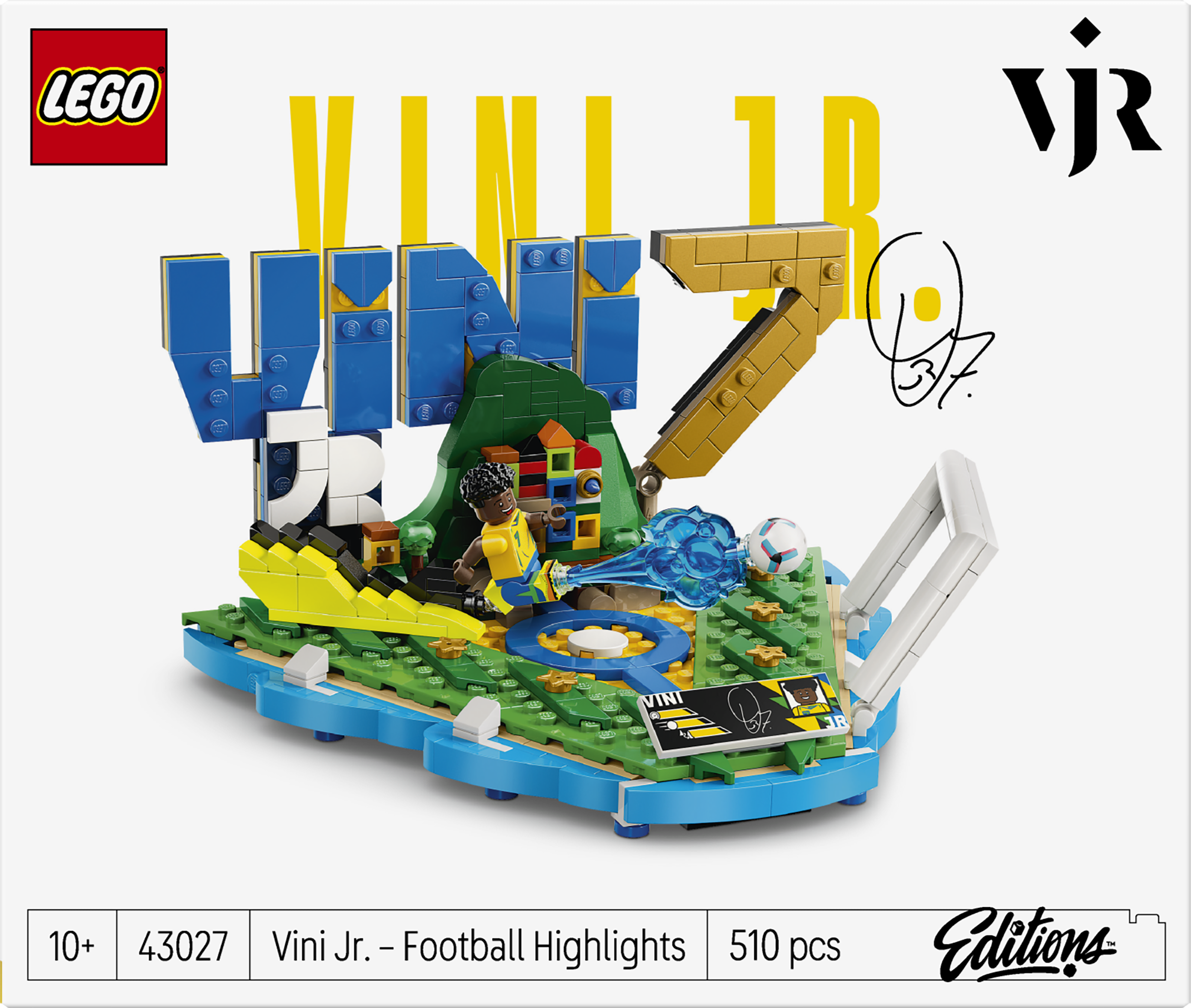 LEGO 43027 Editions Football Vini Jr. – Soccer Highlights
