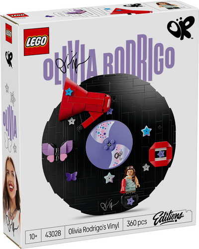 LEGO 43028 Editions Olivia Rodrigo’s Vinyl Building Set for Kids