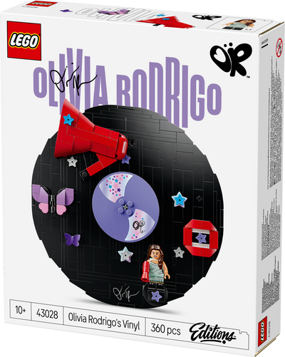 LEGO 43028 Editions Olivia Rodrigo’s Vinyl Building Set for Kids