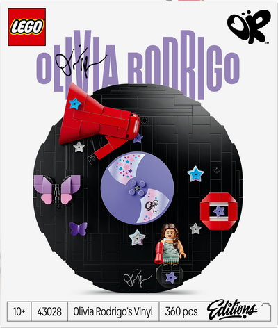 LEGO 43028 Editions Olivia Rodrigo’s Vinyl Building Set for Kids