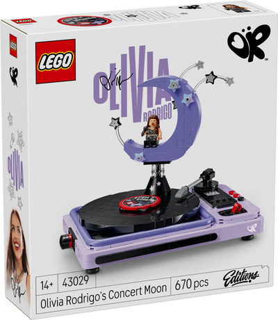 LEGO 43029 Editions Olivia Rodrigo’s Concert Moon Building Set for Teens