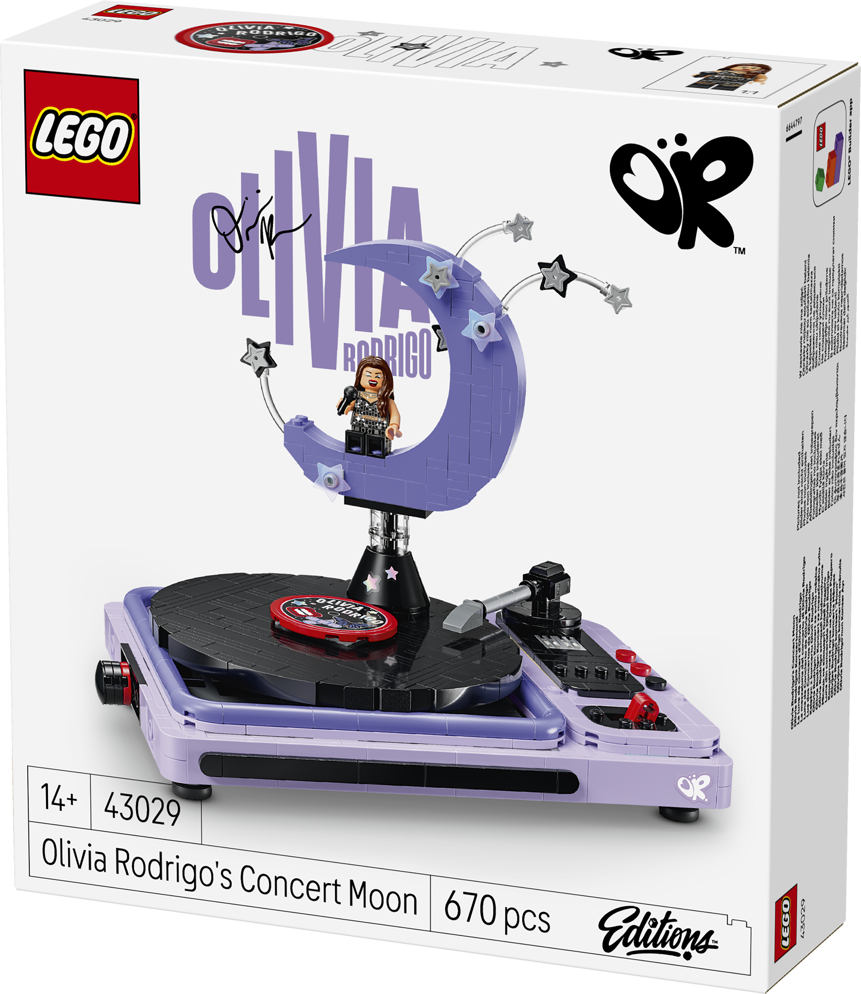 LEGO 43029 Editions Olivia Rodrigo’s Concert Moon Building Set for Teens