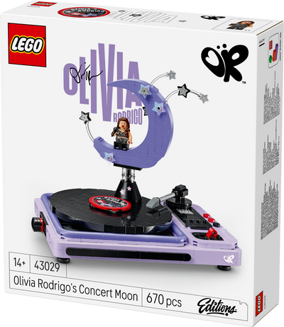 LEGO 43029 Editions Olivia Rodrigo’s Concert Moon Building Set for Teens