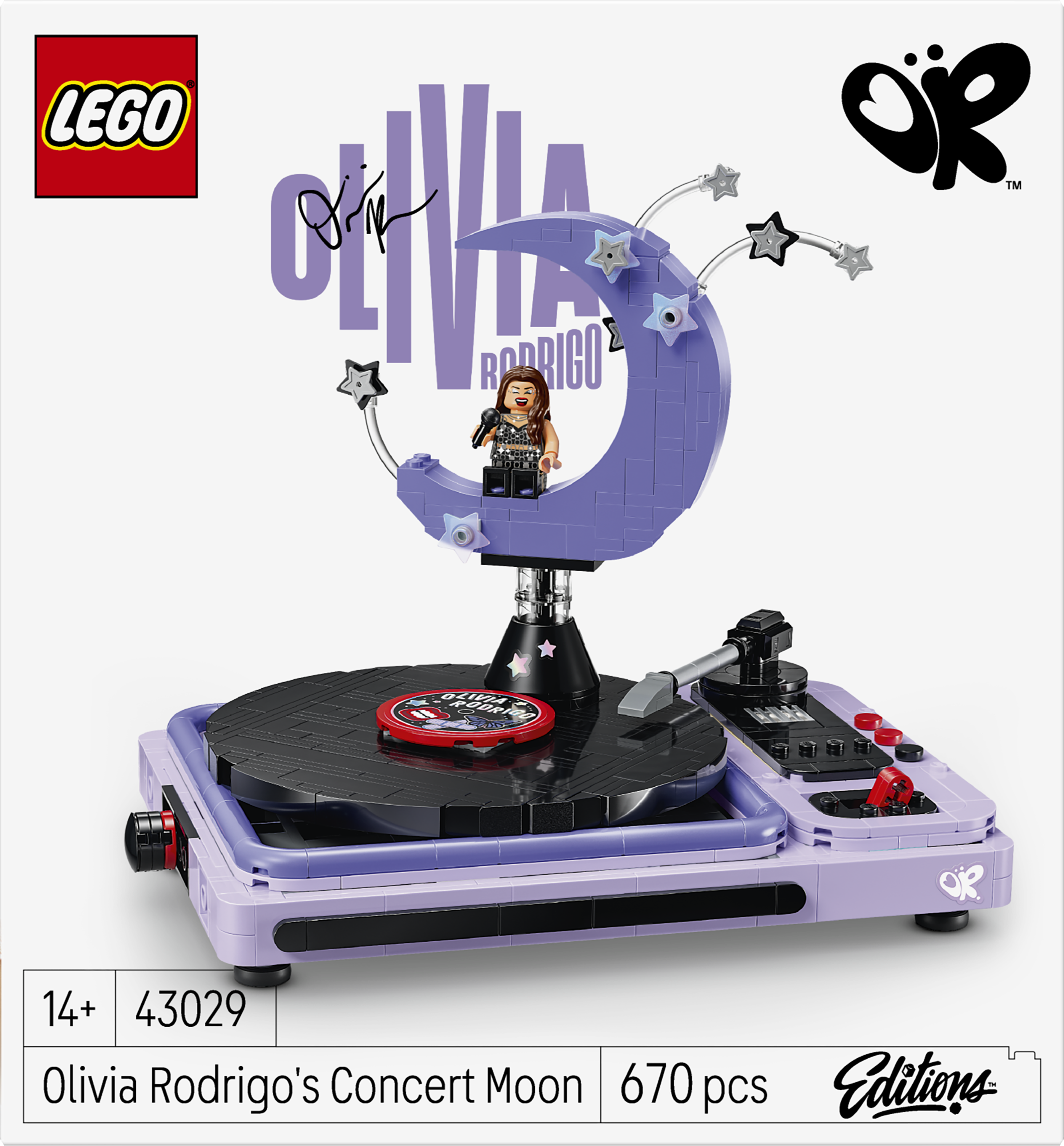 LEGO 43029 Editions Olivia Rodrigo’s Concert Moon Building Set for Teens