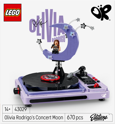 LEGO 43029 Editions Olivia Rodrigo’s Concert Moon Building Set for Teens