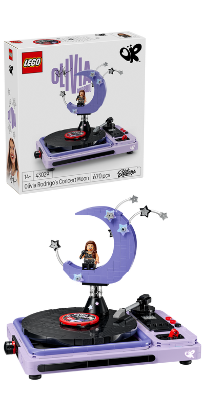 LEGO 43029 Editions Olivia Rodrigo’s Concert Moon Building Set for Teens