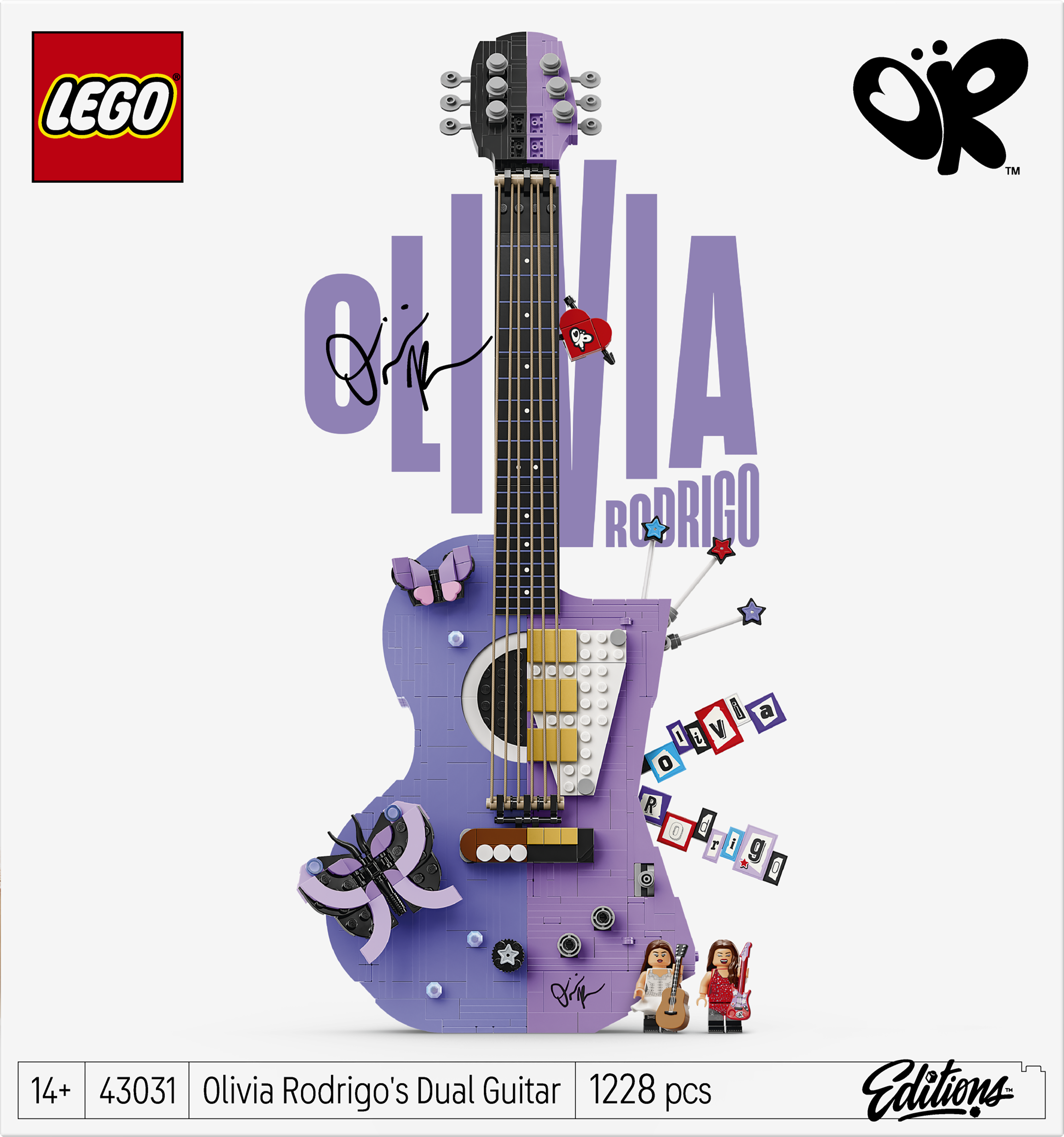 LEGO 43031 Editions Olivia Rodrigo’s Dual Guitar