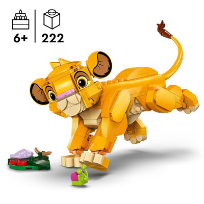 LEGO 43243 Disney Simba the Lion King Cub Building Toy for Kids