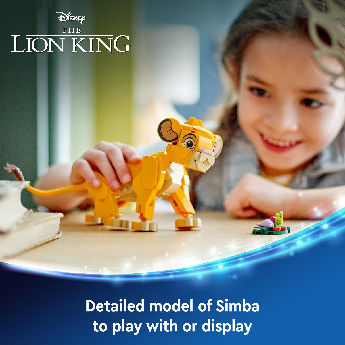 LEGO 43243 Disney Simba the Lion King Cub Building Toy for Kids