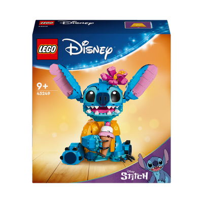 LEGO 43249 Disney Stitch Buildable Toy with Character Figures