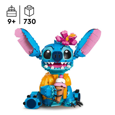 LEGO 43249 Disney Stitch Buildable Toy with Character Figures