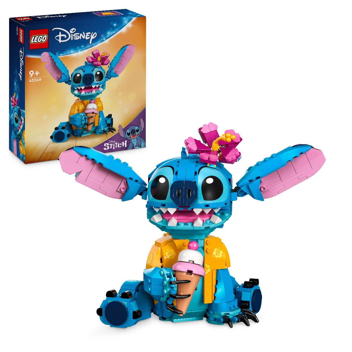 LEGO 43249 Disney Stitch Buildable Toy with Character Figures
