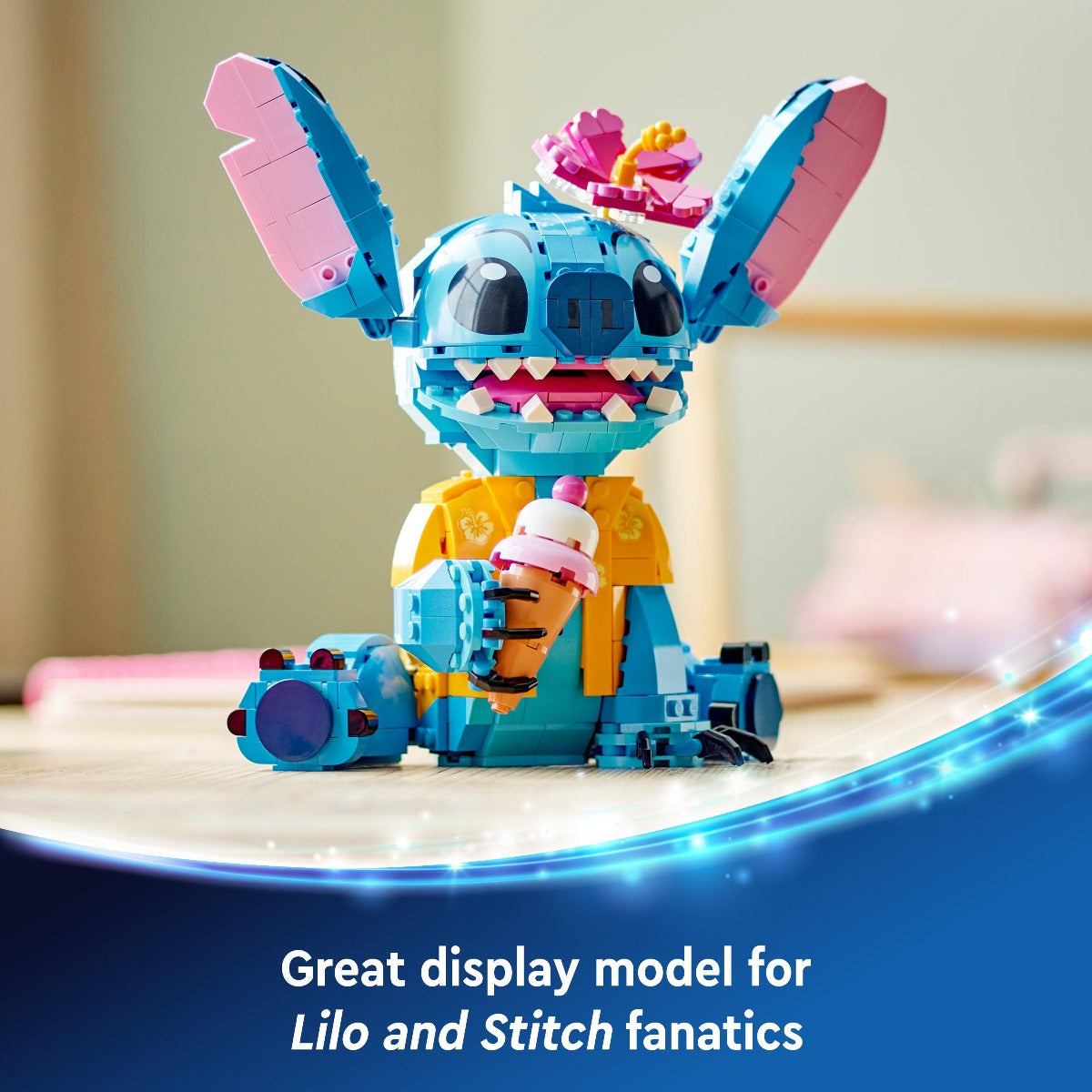LEGO 43249 Disney Stitch Buildable Toy with Character Figures