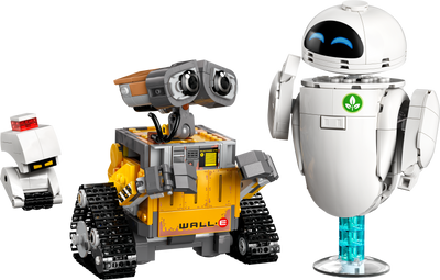 LEGO 43279 Disney and Pixar WALL-E and EVE Animated Film Building Set