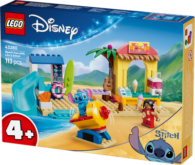 LEGO 43280 Disney Beach Fun with Lilo & Stitch