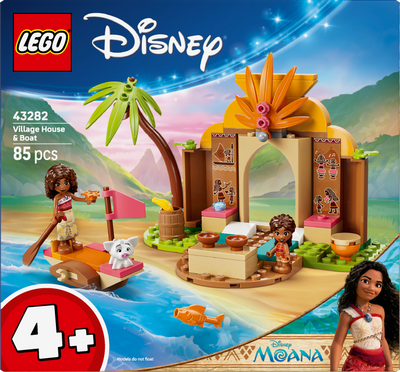 LEGO 43282Disney Moana Village House & Boat Building Toy