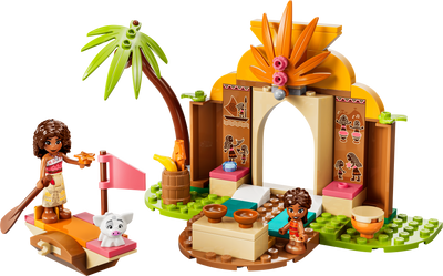 LEGO 43282Disney Moana Village House & Boat Building Toy