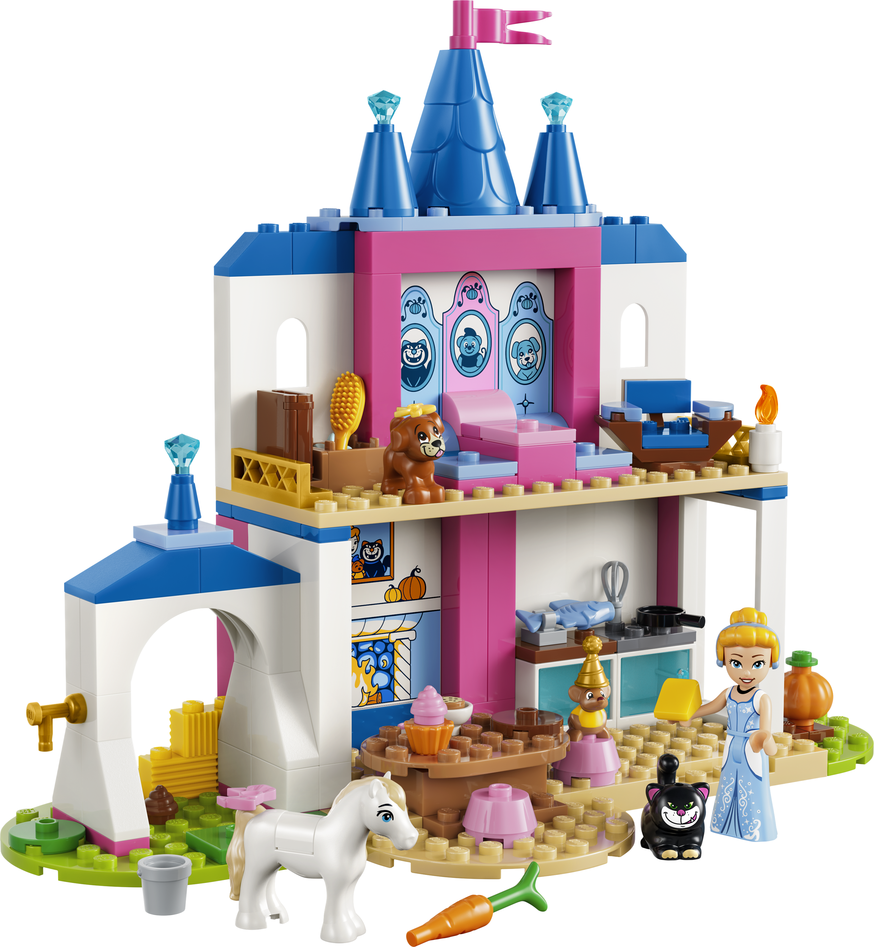 LEGO 43283Disney Princess Cinderella Animal Friends Castle