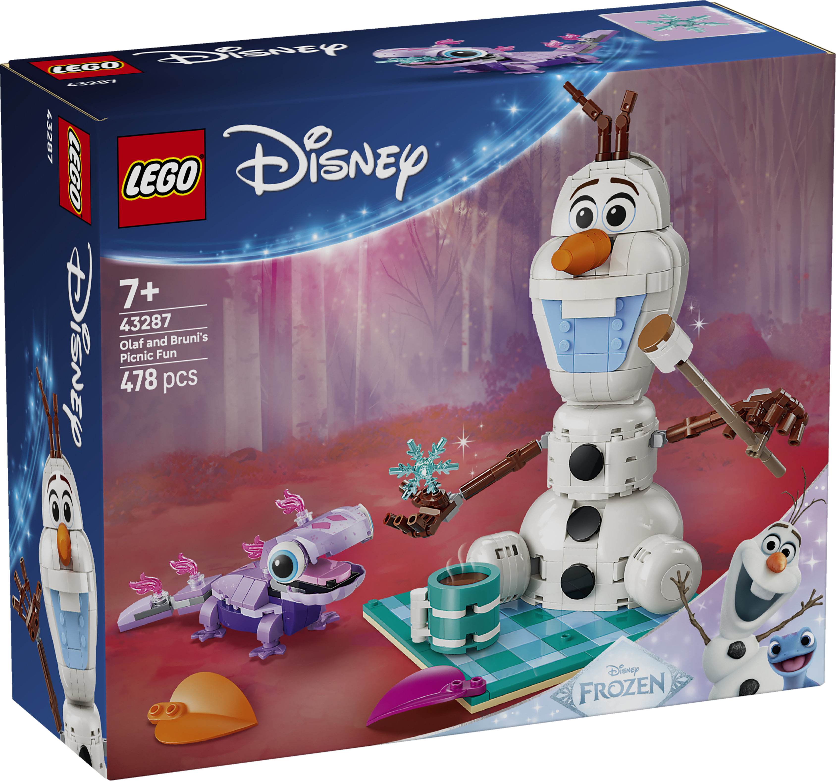 LEGO 43287 Disney Olaf and Bruni's Picnic Fun