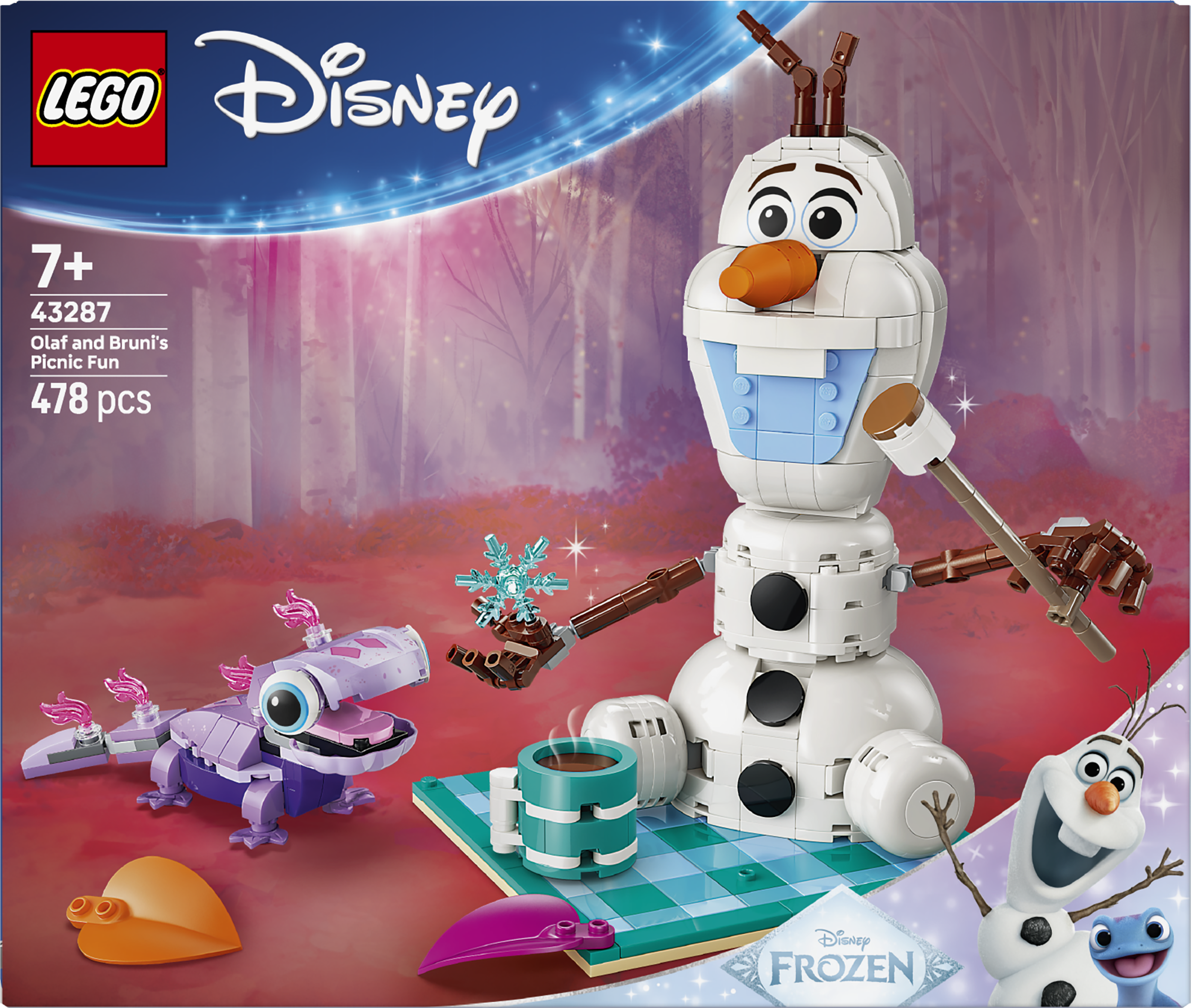 LEGO 43287 Disney Olaf and Bruni's Picnic Fun