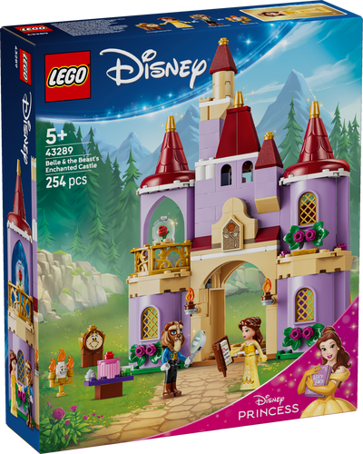 LEGO 43289 Disney Princess Belle & the Beast’s Enchanted Castle