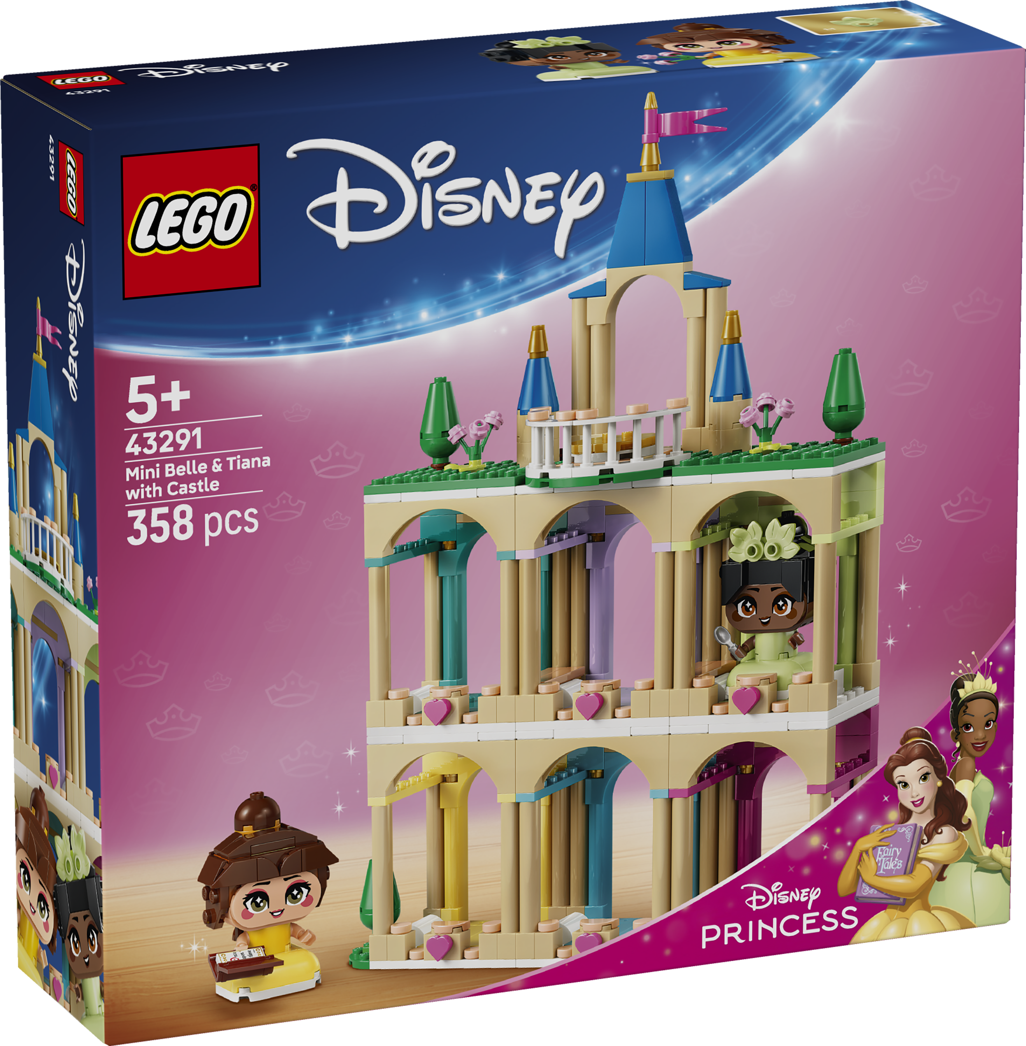 LEGO 43291 Disney Mini Belle & Tiana with Castle