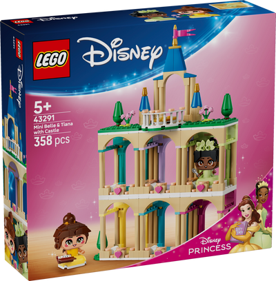 LEGO 43291 Disney Mini Belle & Tiana with Castle