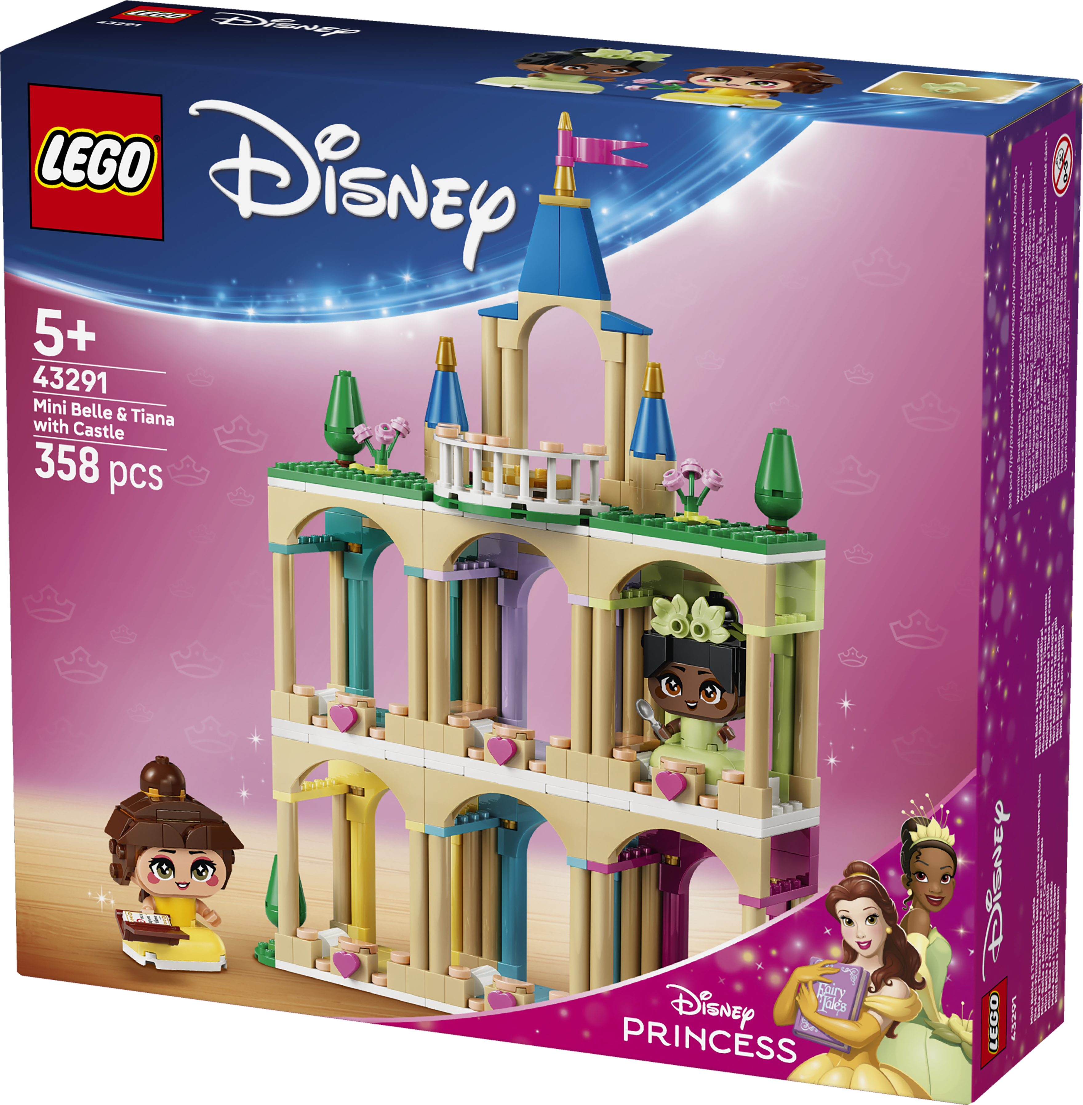 LEGO 43291 Disney Mini Belle & Tiana with Castle