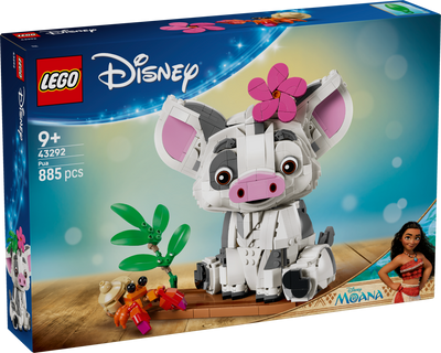 LEGO 43292  Disney Moana Pua Building Toy Pig Decoration