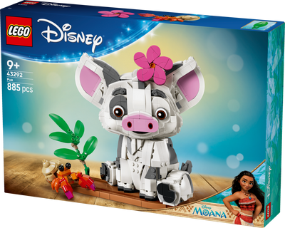 LEGO 43292  Disney Moana Pua Building Toy Pig Decoration