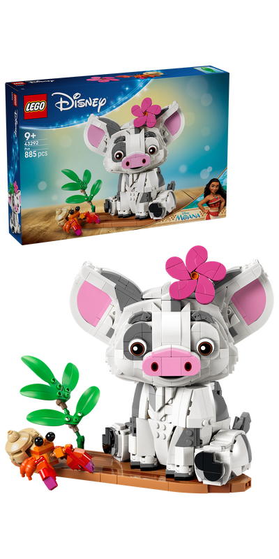 LEGO 43292  Disney Moana Pua Building Toy Pig Decoration