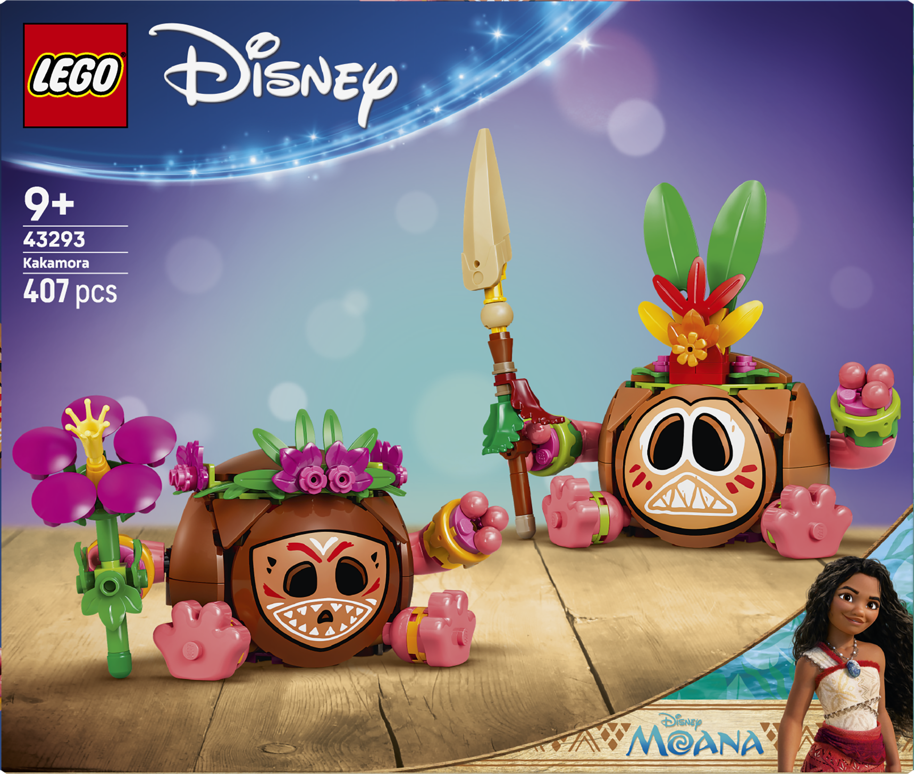 LEGO 43293 Disney Moana Kakamora Building Toy Decoration
